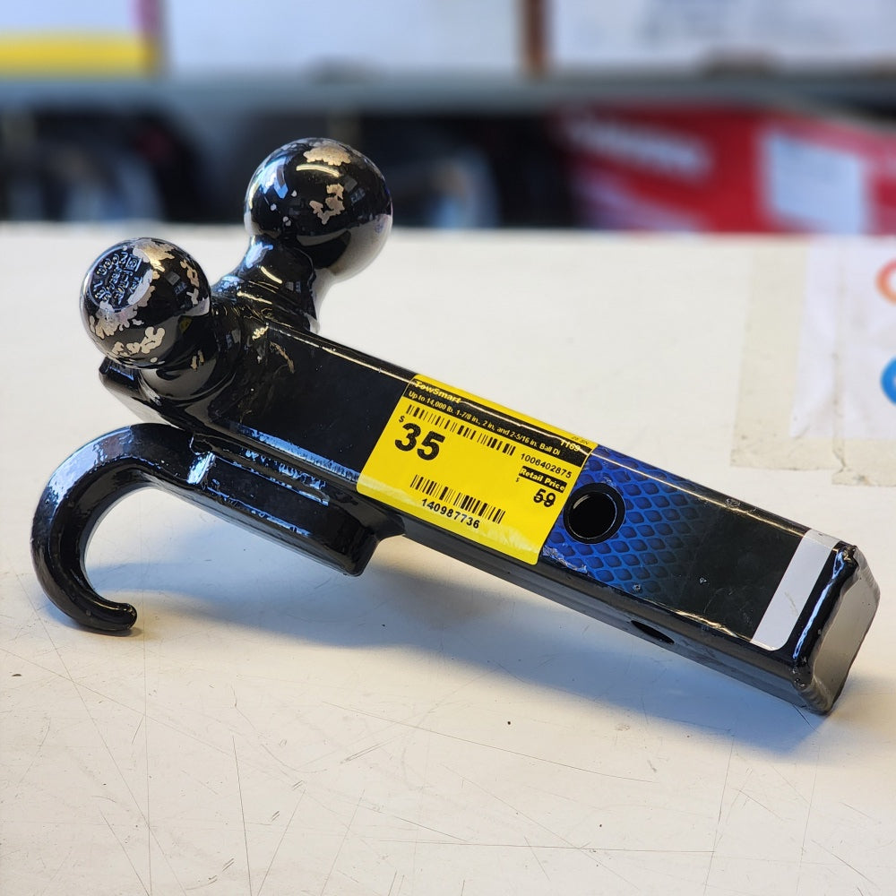 up to 14000lb 1-7/8 in 2in and 2-5/6 in Ball up to 14000lb 1-7/8 in 2in and 2-5/6 in Ball